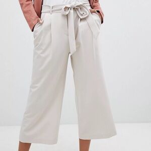 ASOS culotte with tie waist